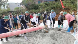 Sa Pa khởi công nâng cấp 2 tuyến đường ngõ xóm, tổ dân phố