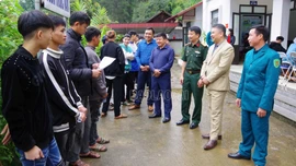 Ban Chỉ huy Phòng thủ khu vực 4 - Nghĩa Lộ phối hợp tuyên truyền, phổ biến giáo dục pháp luật trên địa bàn
