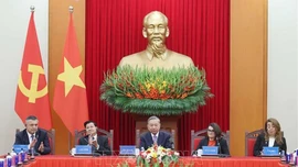 Tổng Bí thư Tô Lâm tiếp Trưởng đoàn các nước tham dự Lễ mở ký Công ước Hà Nội