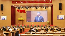 Lào Cai tham dự hội nghị trực tuyến toàn quốc về quán triệt Chỉ thị của Bộ Chính trị, triển khai công tác bầu cử đại biểu Quốc hội khóa XVI và đại biểu Hội đồng nhân dân các cấp nhiệm kỳ 2026- 2031