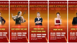 Bùng nổ với đại nhạc hội 'Rock Concert - Trái tim Việt Nam' diễn ra tại Hoàng thành Thăng Long