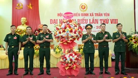 Đại hội Hội Cựu chiến binh phường Nghĩa Lộ, xã Trấn Yên lần thứ VIII