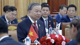 Tổng Bí thư Tô Lâm hội đàm với Tổng Bí thư, Chủ tịch nước Lào