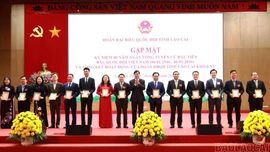 Gặp mặt kỷ niệm 80 năm Ngày Tổng tuyển cử đầu tiên bầu Quốc hội Việt Nam và tổng kết hoạt động của Đoàn đại biểu Quốc hội tỉnh Lào Cai khóa XV