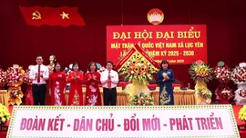 Đại hội Mặt trận Tổ quốc xã Lục Yên lần thứ nhất, nhiệm kỳ 2025 - 2030 thành công tốt đẹp