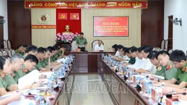 Lào Cai lấy ý kiến về các dự án luật do Bộ Công an chủ trì, soạn thảo trình tại Kỳ họp thứ 10, Quốc hội khóa XV