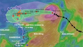 Bão Wipha đang tăng cấp, hướng vào Bắc Bộ