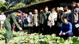 Đoàn Kinh tế - quốc phòng 345 gặp mặt già làng, trưởng bản, người có uy tín trong đồng bào dân tộc thiểu số