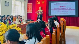 Trường THPT Chuyên Nguyễn Tất Thành gặp mặt 89 học sinh tham dự Kỳ thi chọn học sinh giỏi quốc gia 