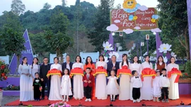 Khánh thành công trình "Lớp học đồng hành cùng thiên nhiên"