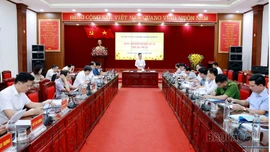 Tổ công tác số 15 của Ban Thường vụ Tỉnh ủy duyệt văn kiện xã Thác Bà và Bảo Ái