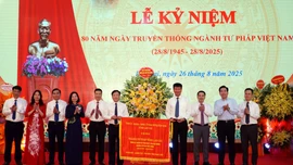 Sở Tư pháp Kỷ niệm 80 năm Ngày truyền thống ngành Tư pháp Việt Nam (28/8/1945 - 28/8/2025) 