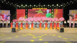 Tưng bừng chương trình nghệ thuật chào năm mới 2026