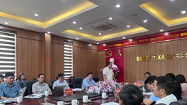 Tổ công tác của Ủy ban Kiểm tra Tỉnh ủy làm việc với 2 xã Si Ma Cai và Sín Chéng