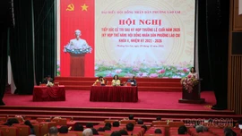 HĐND phường Lào Cai tiếp xúc cử tri sau kỳ họp thường lệ cuối năm 2025