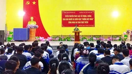 Trên 500 học sinh, giáo viên Trường THPT số 3 Bảo Yên tham gia chiến dịch truyền thông “Không một mình - Cùng nhau an toàn trực tuyến"