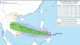 Bão Kalmaegi rất mạnh, tạo thêm đợt mưa lũ mới ở miền Trung