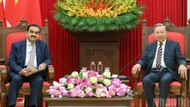 Tổng Bí thư Tô Lâm tiếp Chủ tịch Tập đoàn Adani, Ấn Độ
