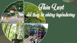 Thôn Lượt đổi thay từ những tuyến đường