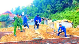 Mường Lai hoàn thành 5 nhà ở “Chiến dịch Quang Trung”