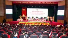 Phiên làm việc thứ Nhất Đại hội đại biểu Mặt trận Tổ quốc Việt Nam tỉnh Lào Cai lần thứ I