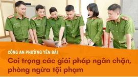 Công an phường Yên Bái: Coi trọng các giải pháp ngăn chặn, phòng ngừa tội phạm 