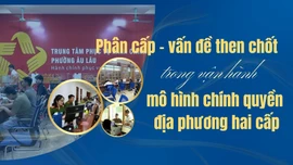 Phân cấp - vấn đề then chốt trong vận hành mô hình chính quyền địa phương hai cấp