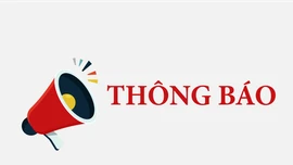 Thông báo rơi giấy tờ