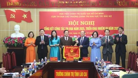 Tổng kết công tác thi đua Cụm các Trường Chính trị khu vực Tây Bắc bộ