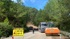 Công bố tình huống khẩn cấp trên tuyến đường đèo Mimosa và một số công trình trên Quốc lộ 20