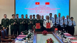 Hội đàm nghiệp vụ công tác biên phòng quý III năm 2025