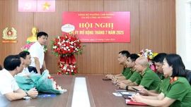 PC Lào Cai đẩy mạnh phối hợp với công an các cấp trong công tác bảo vệ tài sản ngành điện