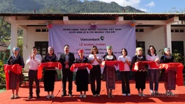 Vietcombank khánh thành điểm trường mầm non La Phu Khơ tại Mù Cang Chải