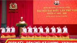 Đại hội đại biểu Đảng bộ Công an Trung ương lần thứ VIII tiến hành phiên trù bị