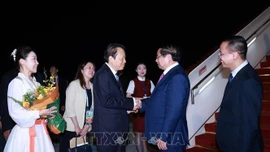 Thủ tướng Phạm Minh Chính tới Thiên Tân, bắt đầu chuyến công tác dự Hội nghị thượng đỉnh SCO 2025