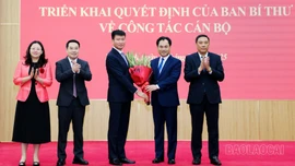 Đồng chí Trần Huy Tuấn được Ban Bí thư Trung ương Đảng điều động, chỉ định giữ chức Phó Bí thư Tỉnh ủy Ninh Bình nhiệm kỳ 2025 - 2030