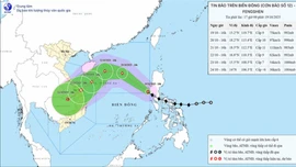 Bão Fengshen đi vào Biển Đông, trở thành bão số 12 trong năm 2025