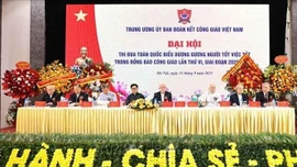 Đồng bào Công giáo luôn đồng hành cùng dân tộc trong các phong trào thi đua yêu nước