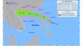 Bão Wipha sẽ di chuyển nhanh và đạt cường độ cấp 10 khi vào Biển Đông