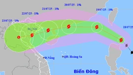 Đặc trưng của cơn bão Wipha khi vào Biển Đông, miền Bắc có thể mưa lớn 600mm/đợt