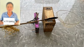 Xử phạt đối tượng sử dụng kích điện khai thác thủy sản trái phép