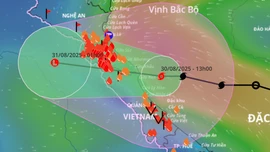 Bão Nongfa đổ bộ bắc Quảng Trị - nam Hà Tĩnh