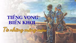 Tiếng vọng biển khơi từ những mảng màu