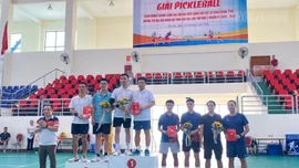 Bế mạc Giải Pickleball chào mừng thành công Đại hội đại biểu Đảng bộ Các cơ quan Đảng tỉnh 