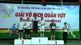 Bế mạc Giải Vô địch Quần vợt tỉnh Lào Cai năm 2025