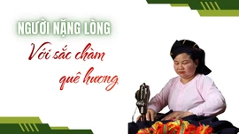 Người nặng lòng với sắc chàm quê hương