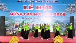 Xã Cát Thịnh tổ chức Lễ hội Mừng cơm mới 