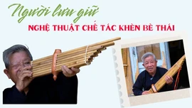Người lưu giữ nghệ thuật chế tác khèn bè Thái