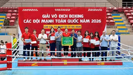 Bế mạc Giải vô địch Boxing các đội mạnh toàn quốc năm 2026