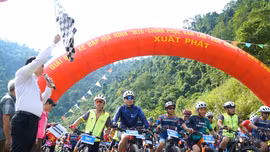 Ấn tượng Giải đua xe đạp địa hình “MTB - Chinh phục Bản Lầu - Bản hùng ca biên cương - LCC9"